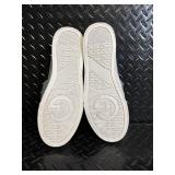 Guess GGCHIPPY Denim Bow Slip-On Sneakers & Beige Strappy Sandals (Lot of 2)