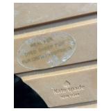 Kate Spade New York Black Leather Shearling Boots - Size US 10M