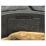 Coach Leather Wristlet Clutch - Black Leather, Gold Hardware