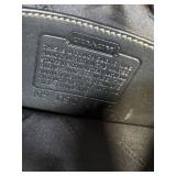 Coach Leather Wristlet Clutch - Black Leather, Gold Hardware