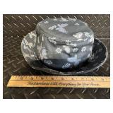 Coach CH394 Navy Butterfly-Print Bucket Hat