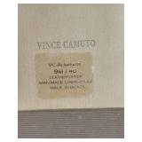 Vince Camuto VC-ALMINDA Sandals - 9M/40 Orange Leather Upper