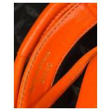 Vince Camuto VC-ALMINDA Sandals - 9M/40 Orange Leather Upper