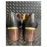 Calvin Klein Finney Leather Loafers - Black, Chain Detail, US 9.5 / EU 40