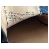 Calvin Klein Finney Leather Loafers - Black, Chain Detail, US 9.5 / EU 40