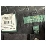 Ralph Lauren Lauren Jeans Co. LRL Classic Straight Jeans - Size 14 Length 29