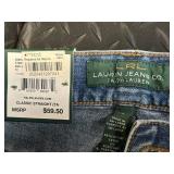 Ralph Lauren Lauren Jeans Co. Classic Straight Jeans - Size 12 x 29