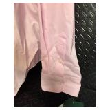 Lauren Ralph Lauren Non-Iron Pink Shirt XL - 100% Cotton Button-Down