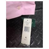 Lauren Ralph Lauren Non-Iron Pink Shirt XL - 100% Cotton Button-Down