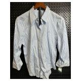 Lauren Ralph Lauren Striped Dress Shirt - XL 100% Cotton