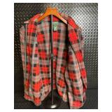 Lauren Ralph Lauren Plaid Jacket - Red & Gray