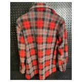 Lauren Ralph Lauren Plaid Jacket - Red & Gray