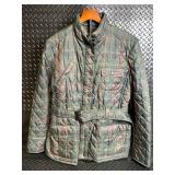 Lauren Jeans Co. by Ralph Lauren Quilted Belted Jacket XL
