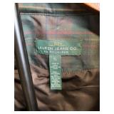 Lauren Jeans Co. by Ralph Lauren Quilted Belted Jacket XL