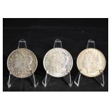 Morgan Silver Dollar (Lot of 3)