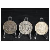 Morgan Silver Dollar (Lot of 3)
