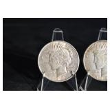 1922, 1923, 1924 Peace Dollars