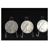 1922, 1924 Peace Dollar (Lot of 3)