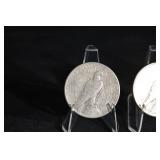 1922, 1924 Peace Dollar (Lot of 3)