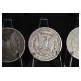 Morgan Silver Dollars 1879 (Lot of 3)