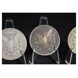 Morgan Silver Dollars (Lot of 3)
