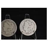 US Silver Dollar Coins - 1924, 1899, 1897 (Lot of 3)