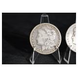 Morgan Silver Dollar Coins (Lot of 3)