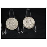 Franklin Half Dollars (Lot of 3)