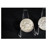 Franklin Half Dollars (Lot of 3)