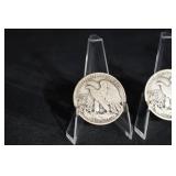 Walking Liberty Half Dollars - 3-Coin Assortment (1916-1947)