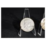 Franklin Half Dollar Lot Of 3
