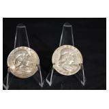 Franklin Half Dollar Lot Of 3