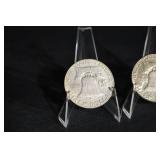 Franklin Half Dollar Lot Of 3