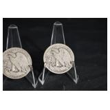 Walking Liberty Half Dollars - 3-Coin Set, USA