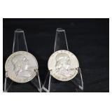 Franklin Half Dollars (Lot of 3)