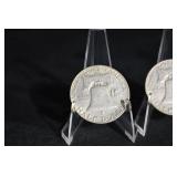 Franklin Half Dollars (Lot of 3)