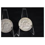 Franklin Half Dollars (Lot of 3)