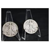 Walking Liberty Half Dollars - 1934 (Lot of 3)