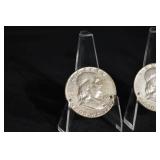 Franklin Half Dollar Coins (Lot of 3)