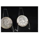 Franklin Half Dollar Coins (Lot of 3)