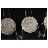 Franklin Half Dollar Coins (Lot of 3)