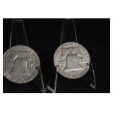 Franklin Half Dollar Coins (Lot of 3)