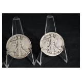 Walking Liberty Half Dollars (Lot of 3)