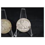 Walking Liberty Half Dollar Coins (Lot of 3)