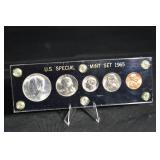 U.S. Special Mint Set 1965 - 6-Coin Display Panel