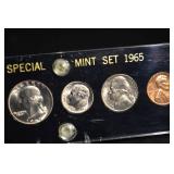 U.S. Special Mint Set 1965 - 6-Coin Display Panel