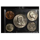 1962 Uncirculated Date Set