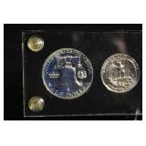 1960 U.S. Proof Set - 5 Coins in Acrylic Display Case