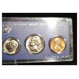 1966 United States Special Mint Set SMS - 5-Coin Half Dollar, Dime, Nickel, Quarter, Cent