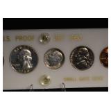 U.S. Proof Set 1960 - Small Date Lincoln Cent - 5 Coin Display Set